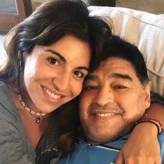Reveladores chats de Gianinna Maradona con el psicólogo de Diego antes de su muerte