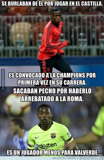 Los memes más divertidos de la jornada Champions