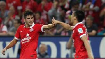 El espa&ntilde;ol Jairo debut&oacute; con nota en la Bundesliga.