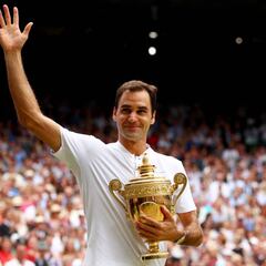 Federer: "He peleado mucho para lograr el octavo Wimbledon"