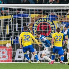 El Cádiz es el equipo que más encaja en los minutos finales