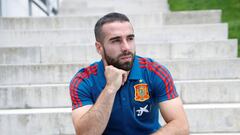 Dani Carvajal, jugador del Real Madrid y de la Selecci&oacute;n Espa&ntilde;ola