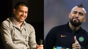 Riquelme trasparenta la opción de Vidal en Boca: “Esa es la realidad”