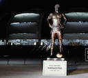 Así es la estatua más grande del mundo dedicada a Maradona