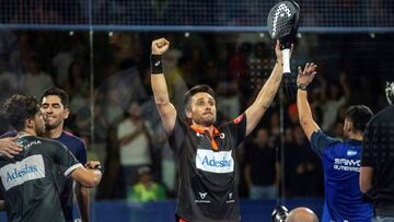 Belasteguín y tres campeones nuevos ganan en Madrid