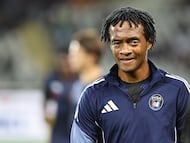 Juan Cuadrado participates in the Coppa Italia-Frecciarossa 2025-2026 match between Torino and Pisa in Torino, Italy, on September 25, 2025. (Photo by Loris Roselli/NurPhoto via Getty Images)
