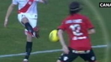 <b>86'. </b>Penalti de Chico.