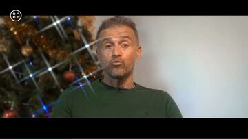 Esta vez nadie querrá llevarle la contraria: el deseo navideño de Luis Enrique para 2022