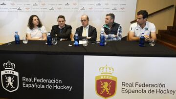 Presentación de la Copa del Rey y de la Reina en el Club de Campo de Madrid.