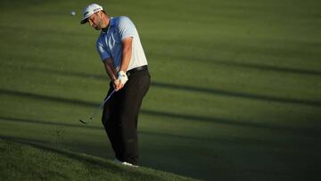 Jon Rahm golpea una bola durante la primera jornada del The Players Championship.