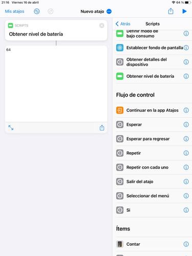 Consigue que tu iPhone te avise cuando te queda poca batería