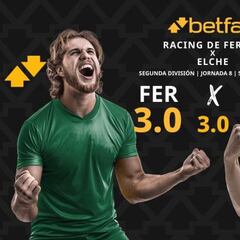Racing Club de Ferrol vs. Elche CF: horario, dónde ver, pronósticos y clasificación