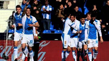 El Leganés vence al Espanyol guiado por la inercia de la Copa