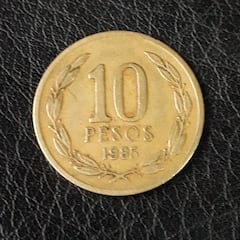 Así es la moneda de $10 pesos que puedes encontrar en casa y que puedes vender en $15.000 pesos