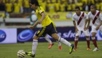 Falcao fue el goleador de Colombia en la &uacute;ltima eliminatoria que jug&oacute; en Barranquilla.