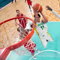 How many NBA players are on Brazil’s roster for 2024 Olympics?