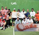 El derbi ya comenzó en Alcorcón y ganó el Madrid al pádel
