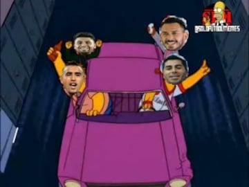 Los mejores memes que dejó la goleada de Chile