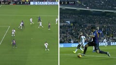 Los goles de Dembélé y Suárez para la remontada del Barça