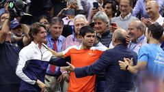 Alcaraz: “Me gustaría jugar con Federer, no sé si podré”