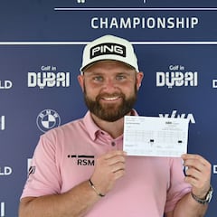 Estratosférico primer día de Andy Sullivan en Dubái