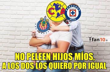 Derrota del Cruz Azul acapara los memes de la jornada