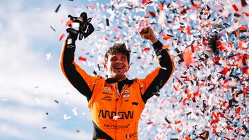 Pato O’Ward gana en Toronto y escala al segundo lugar del campeonato de la IndyCar Series