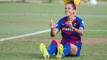 Jenni Hermoso, jugadora del Bar&ccedil;a.