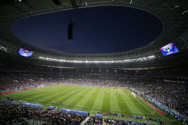 Estadio de Luzhniki en Moscú.