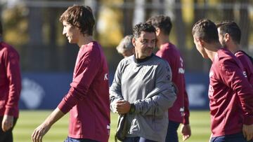 Entrenamiento Huesca.