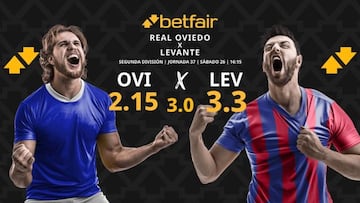 Real Oviedo vs. UD Levante: horario, dónde ver, pronósticos y clasificación
