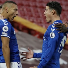 Richarlison: "Con James la conexión es excelente"