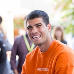 Alcaraz: “Cuando no están los mejores es un poco más fácil”