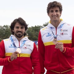 Los olímpicos Cubelos-Peña, bronce en Szeged