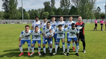 Los jugadores del Almazán.