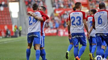 Sporting 1 - Fuenlabrada 0: resumen, goles y resultado