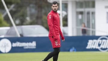 Fran M&eacute;rida, jugador de Osasuna