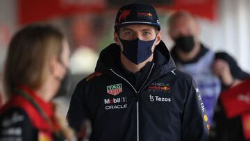Max Verstappen (Red Bull RB18). Barcelona, España. F1 2022.