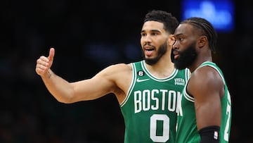 The Boston Celtics got a second straight win over the Miami Heat while staring down elimination, and they did it in wire-to-wire fashion on Thursday night.