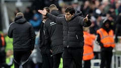 Agonía de Iraola en St James’ Park