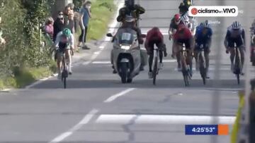 Nairo es cuarto en el GP Industria y Artigianato tras este sprint