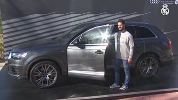 Audi entrega carrazos a los jugadores del Madrid