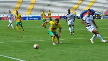 Huila remontó en el Guillermo Plazas Alcid e igualó a Once Caldas en la tabla de posiciones. Los dos tienen 22 puntos y se aferran a las matemáticas para clasificar.
