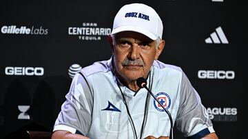 Ricardo Ferretti, técnico de Cruz Azul