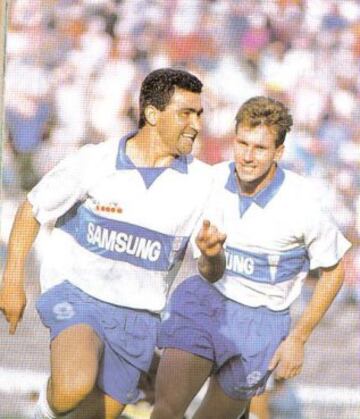Alberto Acosta y Luka Tudor convirtieron 47 goles entre ambos en la UC que perdió el título de 1994 con la U.