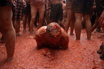Las mejores im¨¢genes de La Tomatina de Bu?ol
