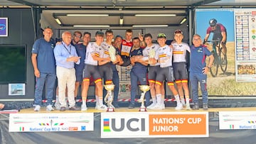 Benjamín Noval, campeón del G.P. Baron de Copa de las Naciones Júnior