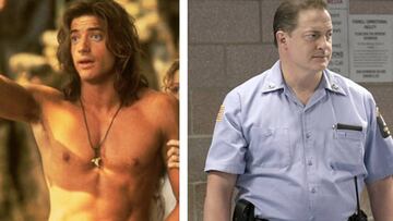 Brendan Fraser, criticado por su cambio f&iacute;sico. Fotos: redes sociales