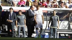 Rafa Benítez da más minutos al banquillo que Carlo Ancelotti