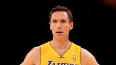 Steve Nash, jugador de Los Angeles Lakers.